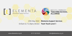 Team Teach - Level 1 - Bristol Primary Teaching & Support Alliance @ Bristol Primary Training and Support Alliance, Bristol, BS7 8LX